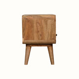 Hamade Open TV Stand, Small - Natural