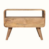 Hamade Open TV Stand, Small - Natural