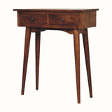 Nilson 2 Drawer Console Table, Small - Chestnut