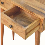 Nilson 2 Drawer Console Table, Small - Natural