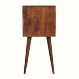 Felix Bedside Table, Small - Chestnut