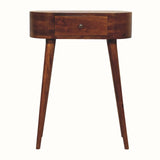 Molina Console Table, Small - Chestnut
