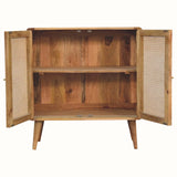 Seeley Cane Cabinet - Natural