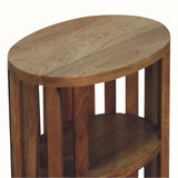 Kimber 2 Shelf Bedside Table - Natural