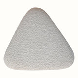 Boren Small Triangle Footstool - Oat Boucle/Natural