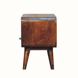 Hamade Open TV Stand, Small - Chestnut
