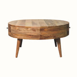 Fernald Circular Coffee Table - Natural