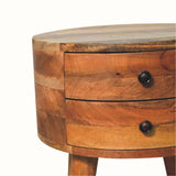 Fernald Circular Bedside - Natural