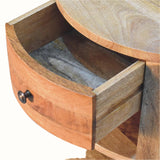 Molina Open Bedside Table - Natural