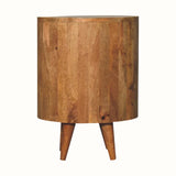Molina Open Bedside Table - Natural