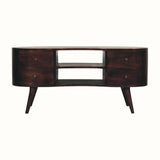 Haft Media Unit - Walnut