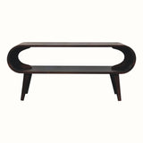 Laurie Open Coffee Table, Medium - Light Walnut