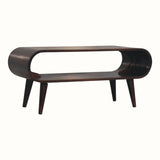 Laurie Open Coffee Table, Medium - Light Walnut