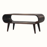 Laurie Open Coffee Table, Medium - Light Walnut