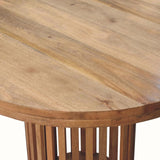 Kimber Round Dining Table- Natural