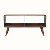 Leckie Double TV Stand, Large - Chestnut