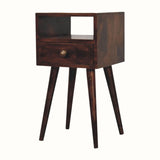 Littler Bedside Table, Small - California Walnut