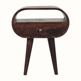 Merrill Open Bedside Table - California Walnut