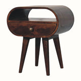 Merrill Open Bedside Table - California Walnut