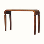 Aris Console Table, Medium - Amber Oak
