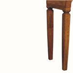 Aris Console Table, Medium - Amber Oak