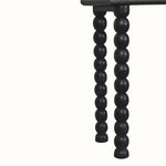 Arlen Spindle Console Table, Medium - Carbon Ash