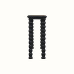 Arlen Spindle Console Table, Medium - Carbon Ash
