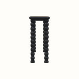 Arlen Spindle Console Table, Medium - Carbon Ash