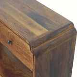 Orel 2 Drawer Console Table, Medium - Chestnut
