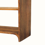 Orel 2 Drawer Console Table, Medium - Chestnut