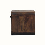 Hamade Open Wall Mounted Bedside Table, Small - Classic Grey