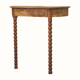 Arlen Spindle Radiator Console Table - Natural