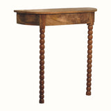 Arlen Spindle Radiator Console Table - Natural