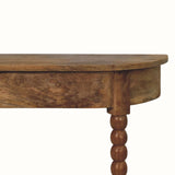 Arlen Spindle Radiator Console Table - Natural