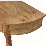 Arlen Spindle Radiator Console Table - Natural