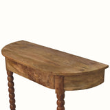 Arlen Spindle Radiator Console Table - Natural