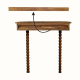 Arlen Spindle Radiator Console Table - Natural