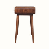 Hamade Open Writing Desk - Honey Caramel