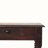 Louis Writing Desk, Small - Walnut