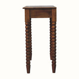 Arlen Spindle Dressing Table - Amber Oak