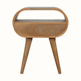 Merrill Open Bedside Table - Natural