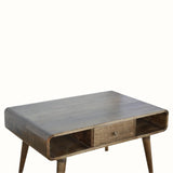 Hamade Open Coffee Table - Grey Wash
