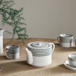 Juniper Drop Mug - Cream & Juniper - Small (Set of 2)