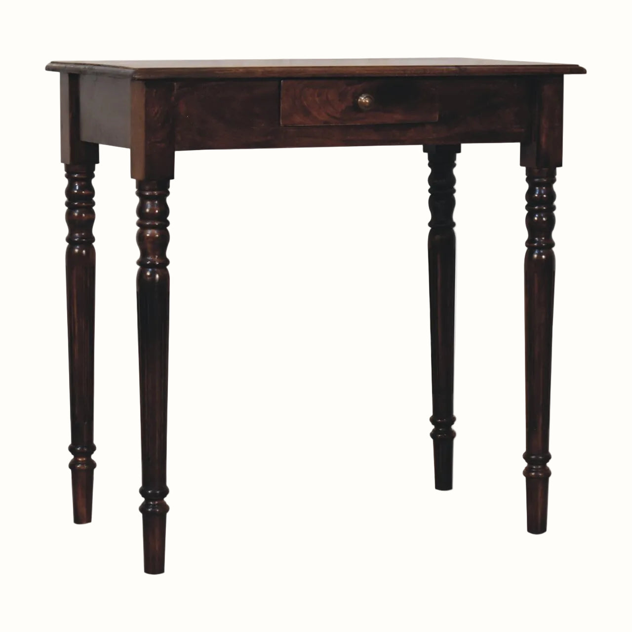 Louis Writing Desk, Medium - California Walnut