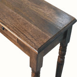 Louis Console Table with 3 Drawers, Large - Classic Grey