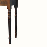 Louis Console Table with 3 Drawers, Large - Classic Grey
