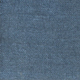 A close up photograph showing our mid blue linen sample.