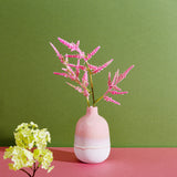 Mojave Pink Glaze Bud Vase
