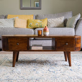 Molina TV Stand, Medium - Chestnut
