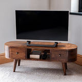 Molina TV Stand, Medium - Chestnut